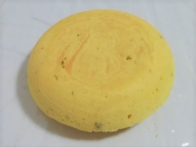 炊飯器で作るカボスケーキ ホイップクリーム付き の料理レシピ かぼすをゴクゴク