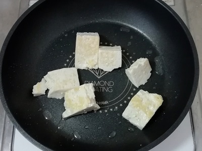 カボスチャンプルー豆腐工程5