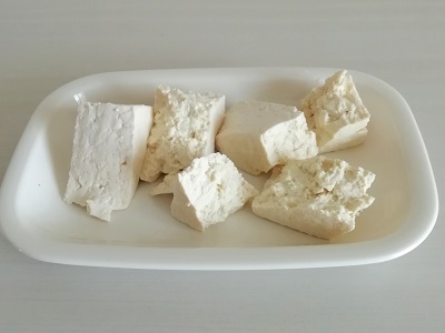 カボスチャンプルー豆腐工程３
